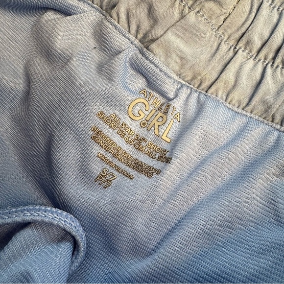 Athleta Girl Shorts Lot All Star 2.5" Shorts Size L 12 Blue Active Short - Picture 3 of 5